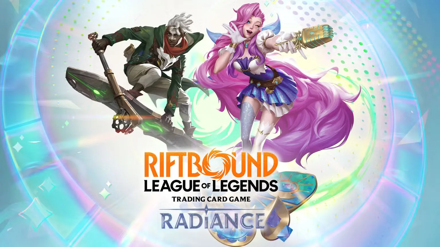 Riftbound League of Legends Trading Card Game Radiance scenic artwork
