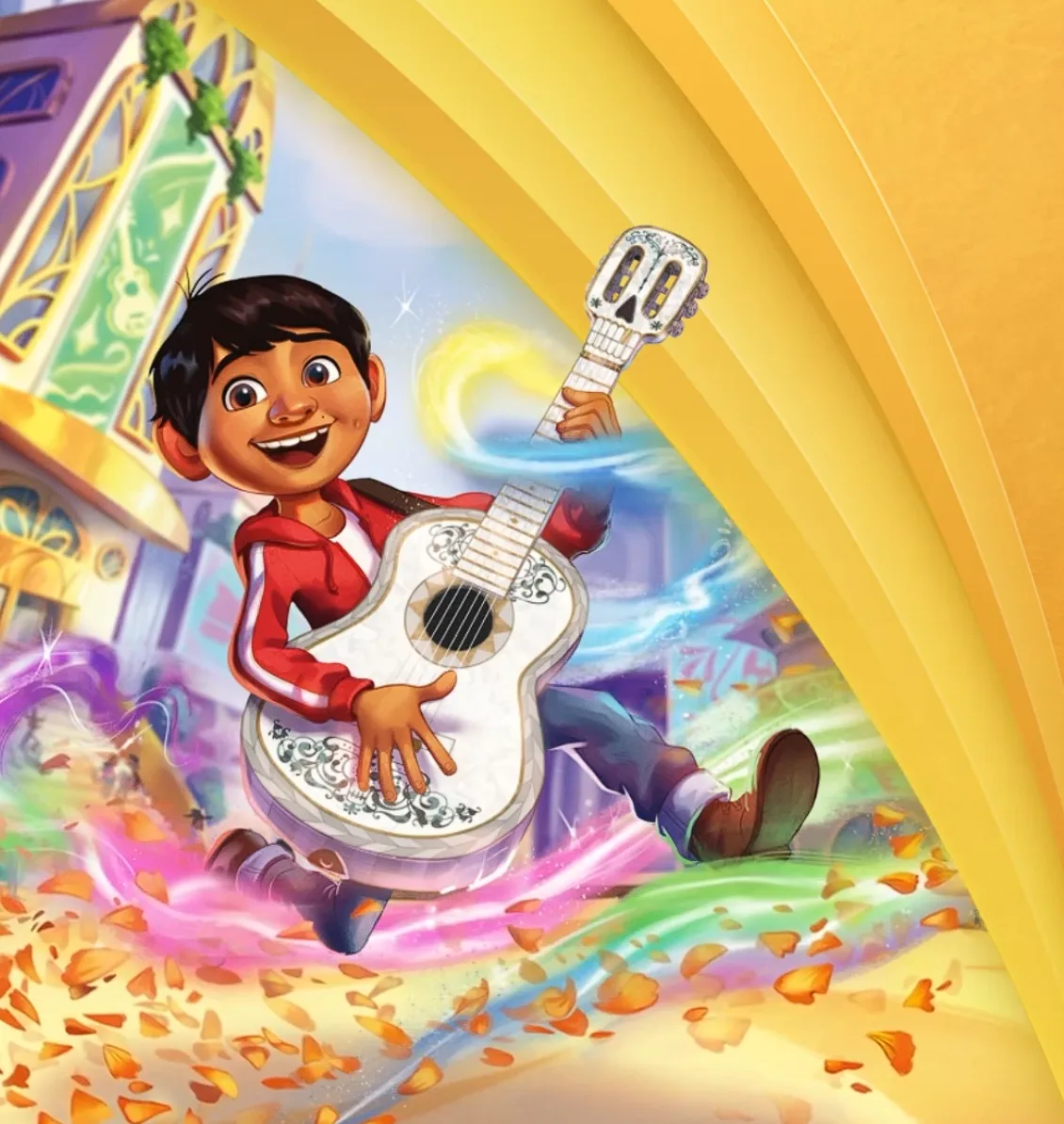 Disney Lorcana Hyperia City Prerelease Box featuring Miguel Rivera