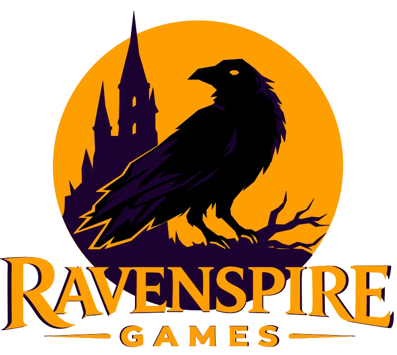 Ravenspire Games crest logo
