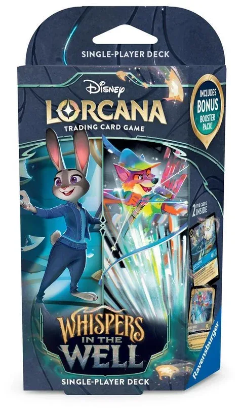 Disney Lorcana Azurite Sea Starter Deck Set 6